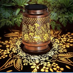 Solar Lantern Outdoor Lamp Waterproof Decorations Garden Decor, Christmas Birthday Gifts for Women, Mom, Grandma Decorative Garden, Yard, Patio, Lawn,