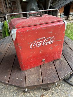 Antique Coca-Cola Ice, Chest Collectors Item