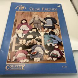 Olde Friends Vtg Doll Making Kit Booklet