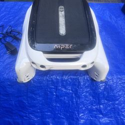 Surfer M1 Solar Powered Automatic Robotic Pool Skimmer Cleaner in White