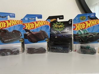 Hot Wheels Batmobiles 
