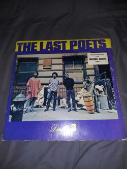 The Last Poets Vinyl LP 1970