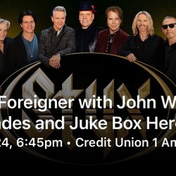 2 Tickets Foreigner 