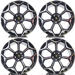 23" Staggered FORGED LAMBORGHINI URUS Wheels Rims Set of 4 23x10 23x11.5 5x130