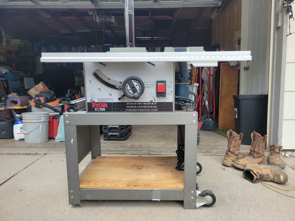 Table Saw,/Router Table