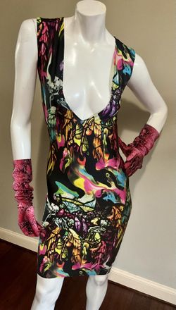 Sexy Mini Graffiti Dress