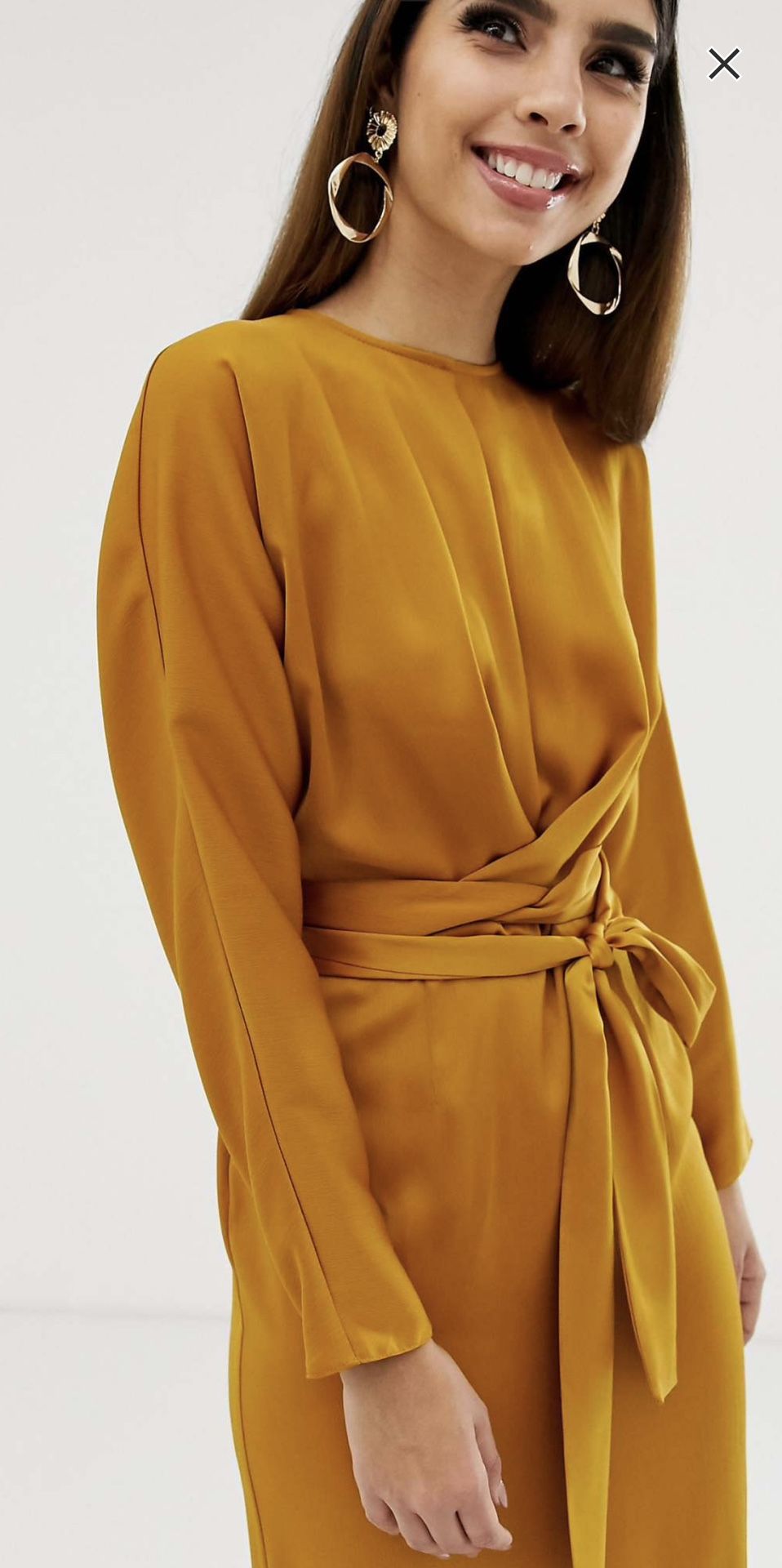 Mustard Yellow Dress