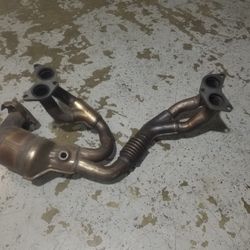 Subaru Stainless steel Headers Turbo Exhaust Cat Pipes Oem