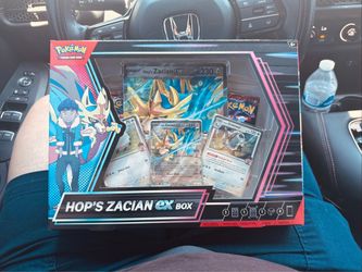 Pokemon Hops Zacian Ex Box