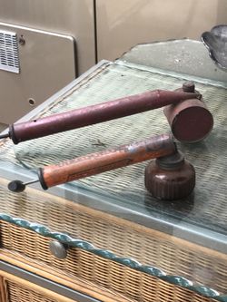 Antique bug sprayers