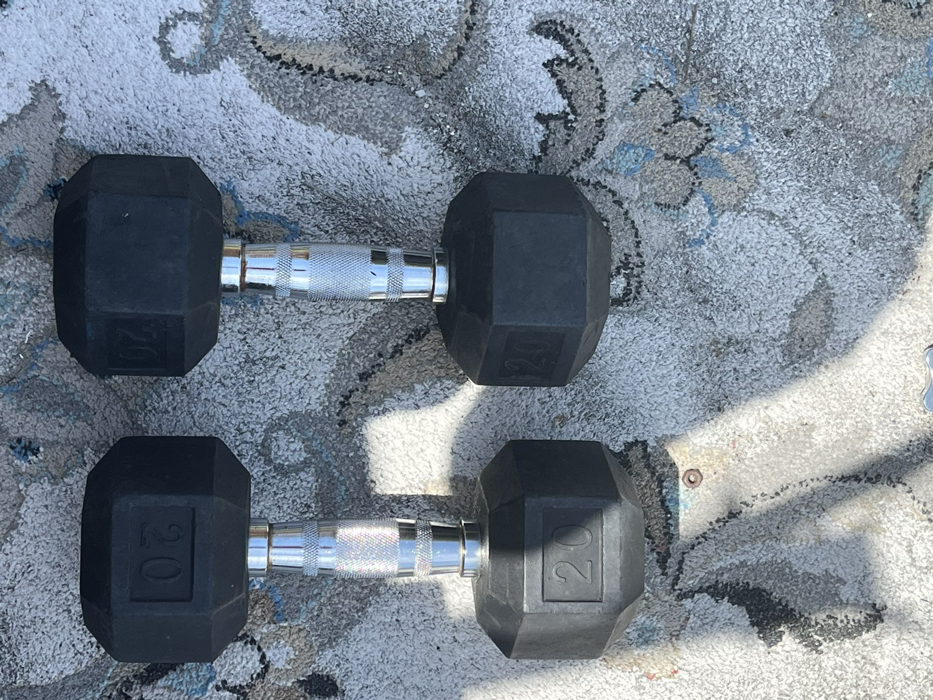 20 Lbs Dumbbells for Working Out $30