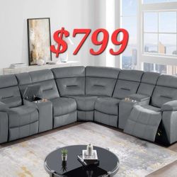 SECTIONAL RECLINER SPECIALS FINANCING IS AVAILABLE IS EASY CREDIT NO CREDIT IS OK