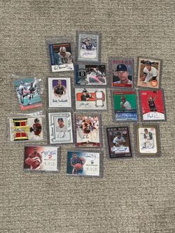 Autographed Sports Card Lot of 18