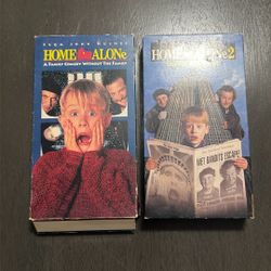 Home Alone VHS 1&2 Bundle /// Ready For Pick Up 