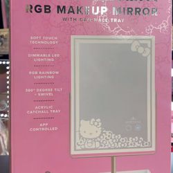 Hello Kitty Impressions Vanity Mirror RGB MAKEUP MIRROR 
