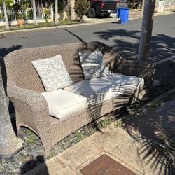 Free Wicker Couch