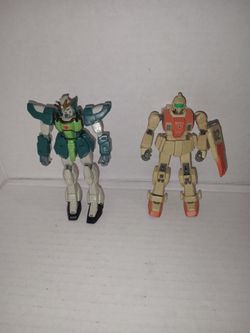 Mobile Suit Gundam Figure Lot of 2 - GM RGM-79 , Altron Nataku Bandai 2003