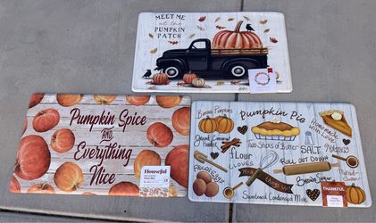 New Fall 🍁 Kitchen Mats $8 each or all for $20!