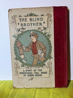 The Blind Brother by Homer Greene Antique Book