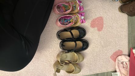 Size 8 Toddler Girl Dress Up Shoes