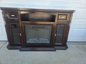 Electric Fireplace TV Stand Console