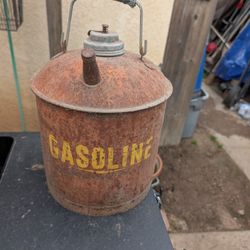Large Rustic Gas Can 