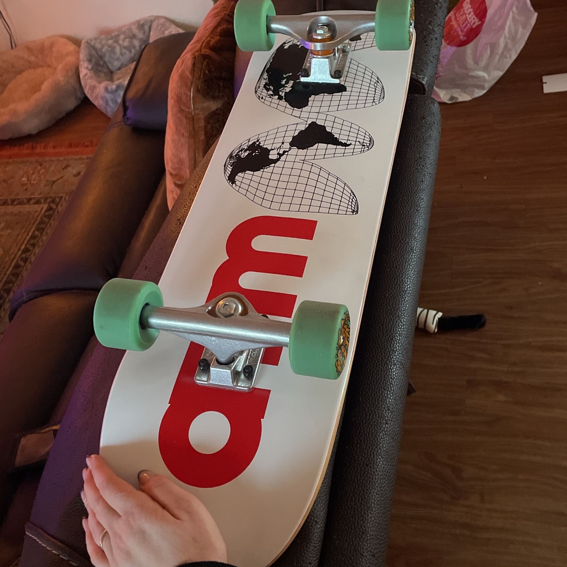 Skateboard Not Used
