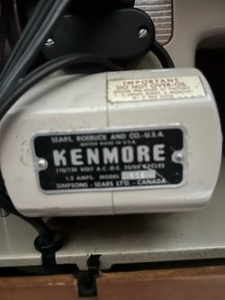 Kenmore Zig zag sewing machine