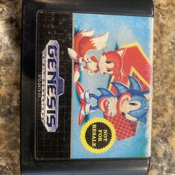 sonic 2 - sega genesis - the hedgehog