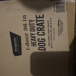 Folding Metal Dog Crate