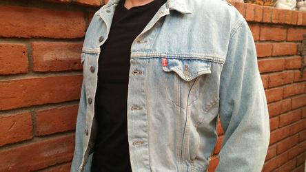 Vintage Aviatic Italian denim jacket