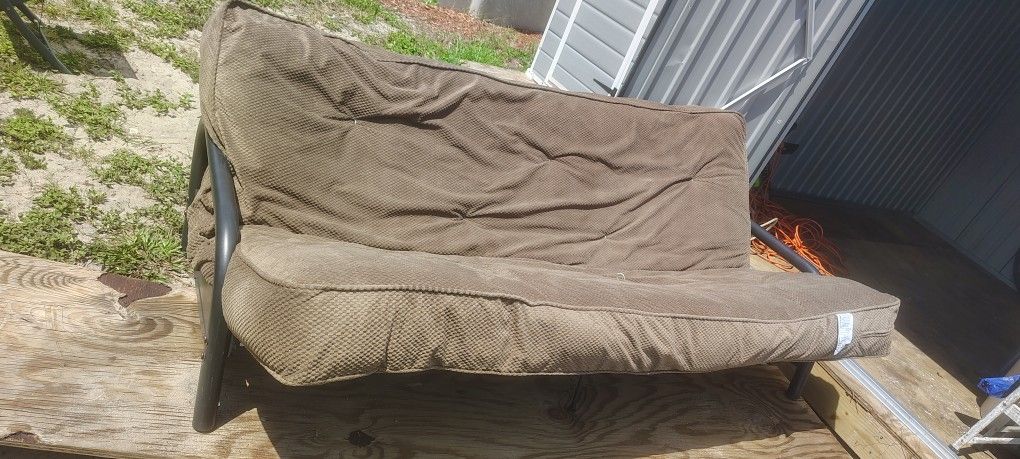 Pre-owned, Full Size Futon With Mattresses