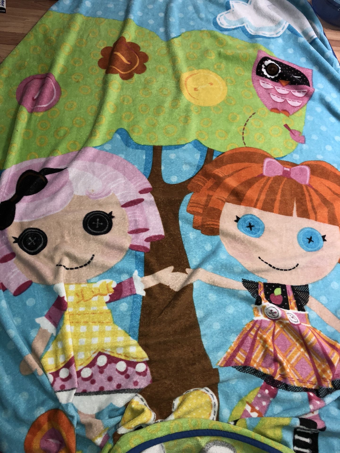 Lalaloopsy twin blanket