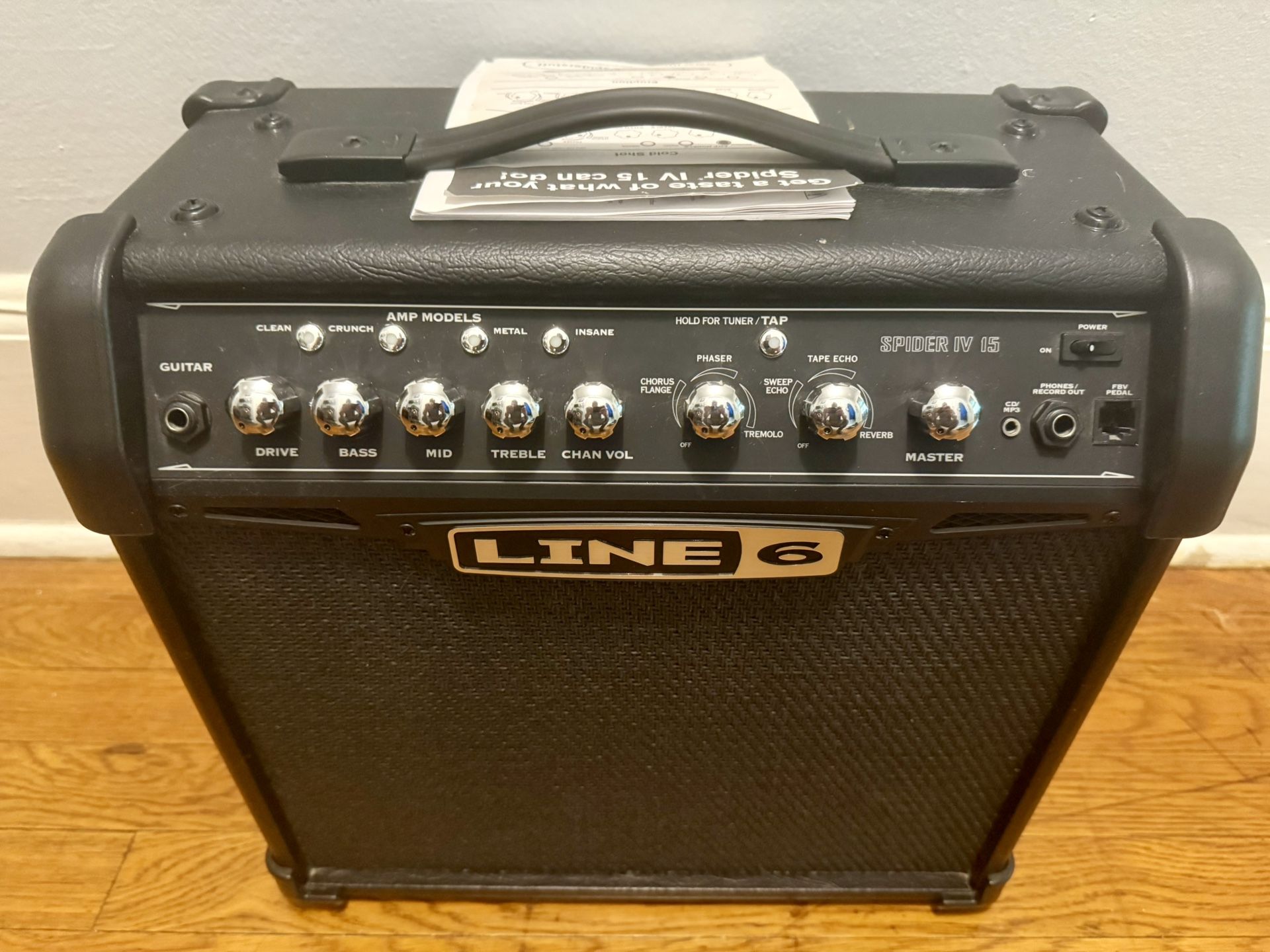 Line 6 Spider IV 15 (watt) Guitar Amp