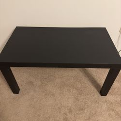 Small Black Coffee Table 