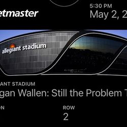 Morgan Wallen Concert Tickets (2): Las Vegas