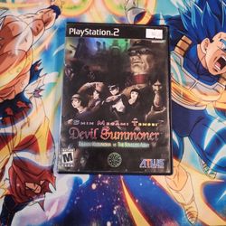 Ps2 Shin Megami Tensei Devil Summoner $100
