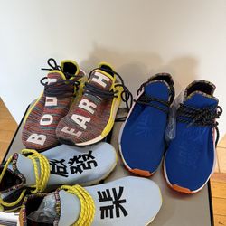 ADIDAS X PHARELL NMD HU SIZE 7 Men VNDS