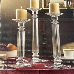 Crystal Candle Pillars