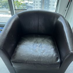 Leather Couch Chair 