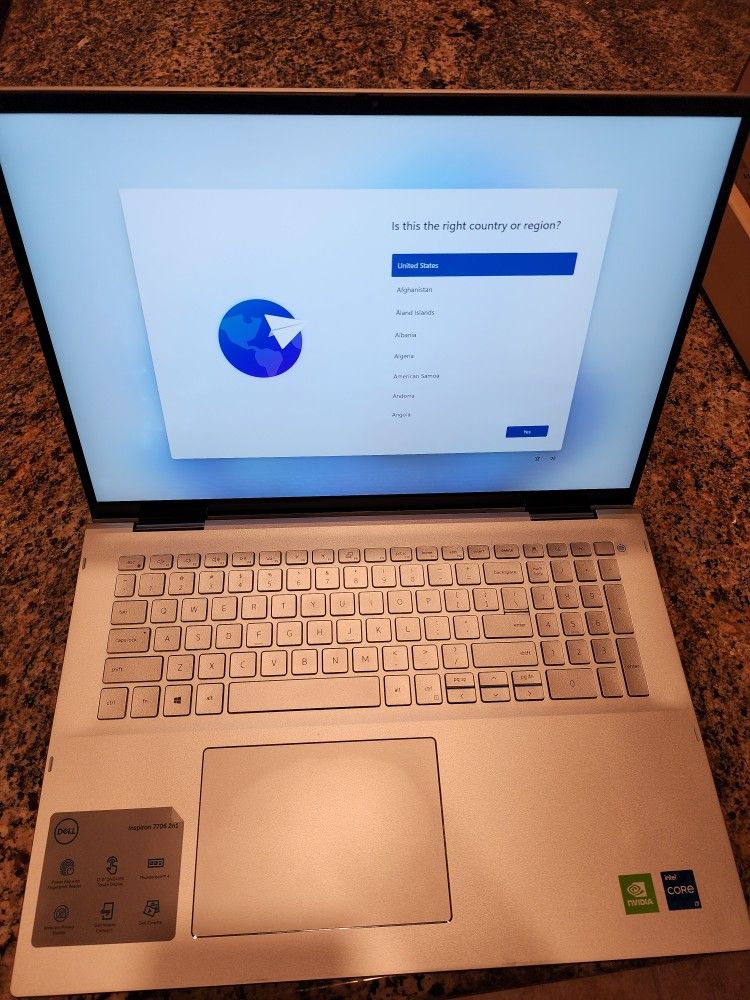 17" Dell Inspiron Touchscreen Laptop