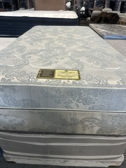 Twin Mattress With Box Springs 