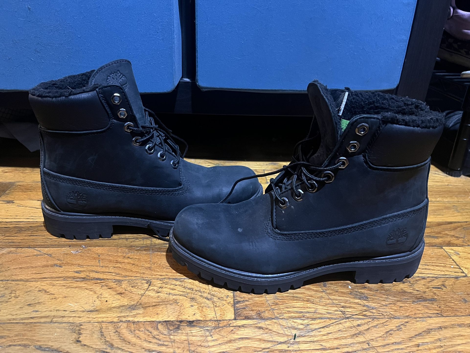 timberland boots with fur lining