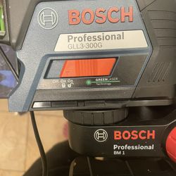 The Bosch GLL3-300G 360° 3-Plane Leveling and Alignment-Line Laser