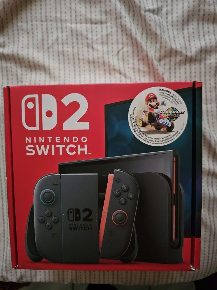 Nintendo Switch 2 Mario Kart Bundle Brand New