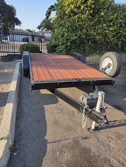 Flatbed HD Trailer Equipment/Auto/Otherj9uh