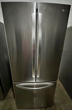 LG French Door Fridge with IceMaker in Stainless Steel