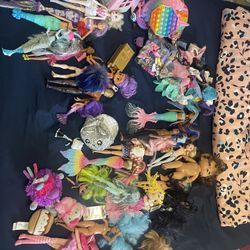 Barbies/ Clothes/ Fidgets