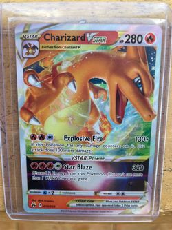 Pokemon - charizard vstar crown zenith