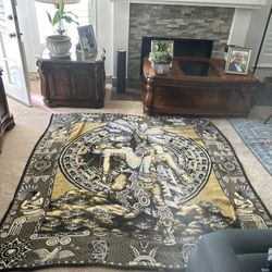 Aztec Eagle Warrior Blanket